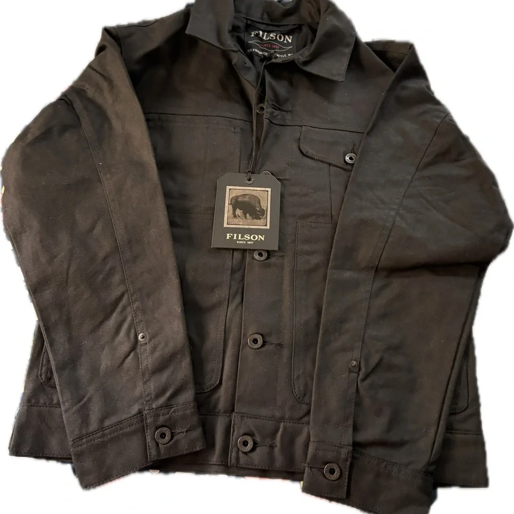 Filson tin cloth short lined cruiser size Small - Picture 5 of 5